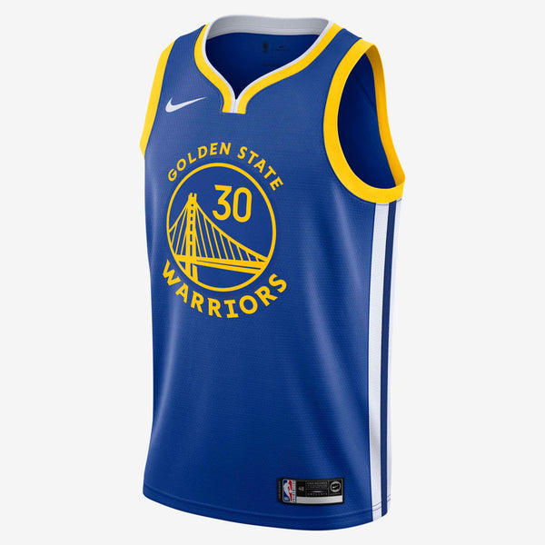 Golden State Warriors Stephen Curry #30 2025/26 Icon Edition Swingman - Blue