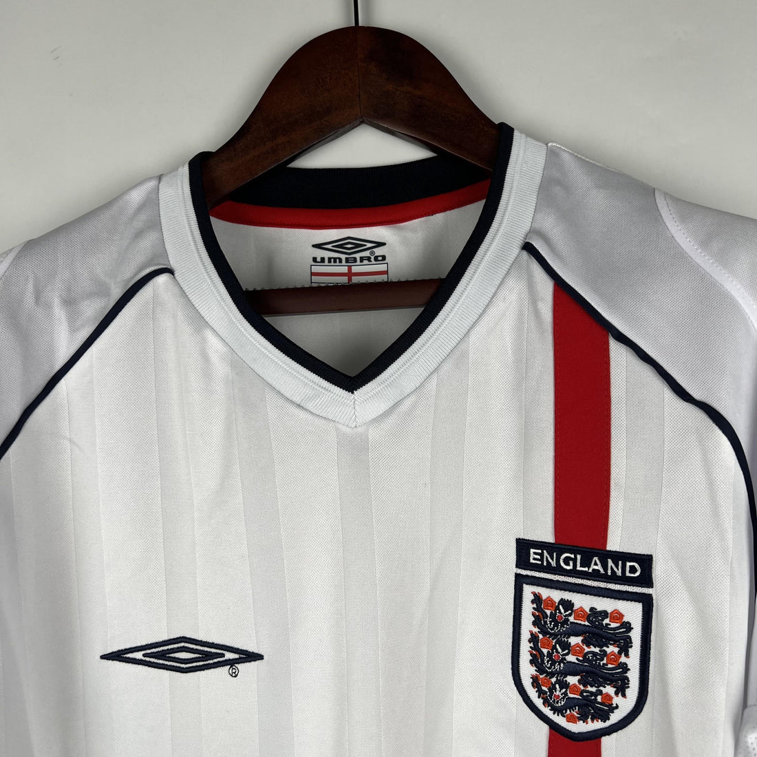 ENGLAND 02 RETRO HOME LONG SLEEVE JERSEY