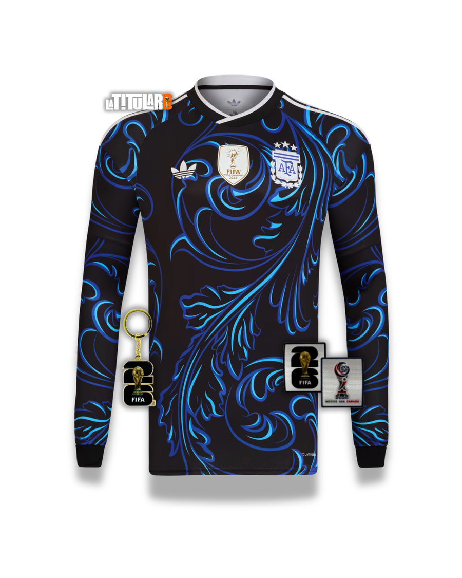 ARGENTINA 26 AWAY LONG SLEEVE WORLD CUP JERSEY