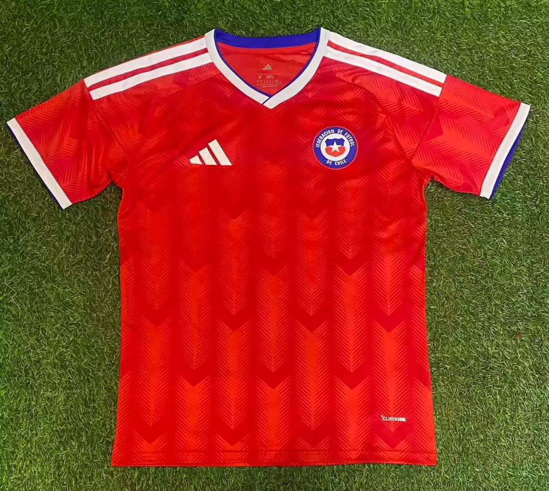 CHILE 26 HOME AUTHENTIC WORLD CUP JERSEY