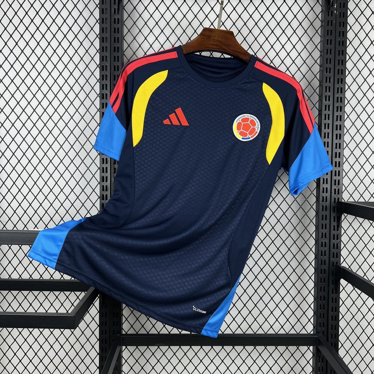 COLOMBIA 26 PRE-MATCH WORLD CUP NAVY JERSEY
