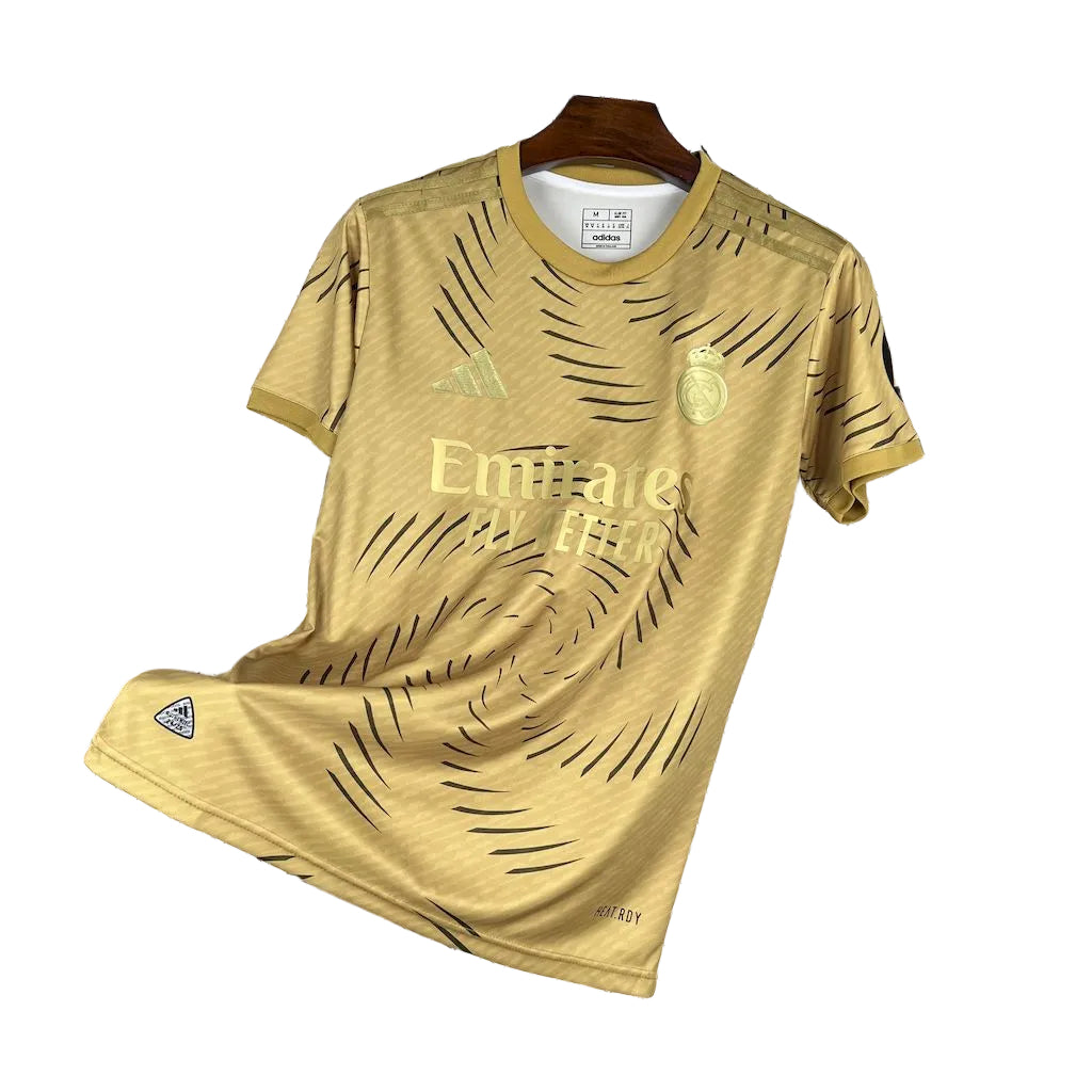 REAL MADRID 25/26 TRAINING GOLD JERSEY