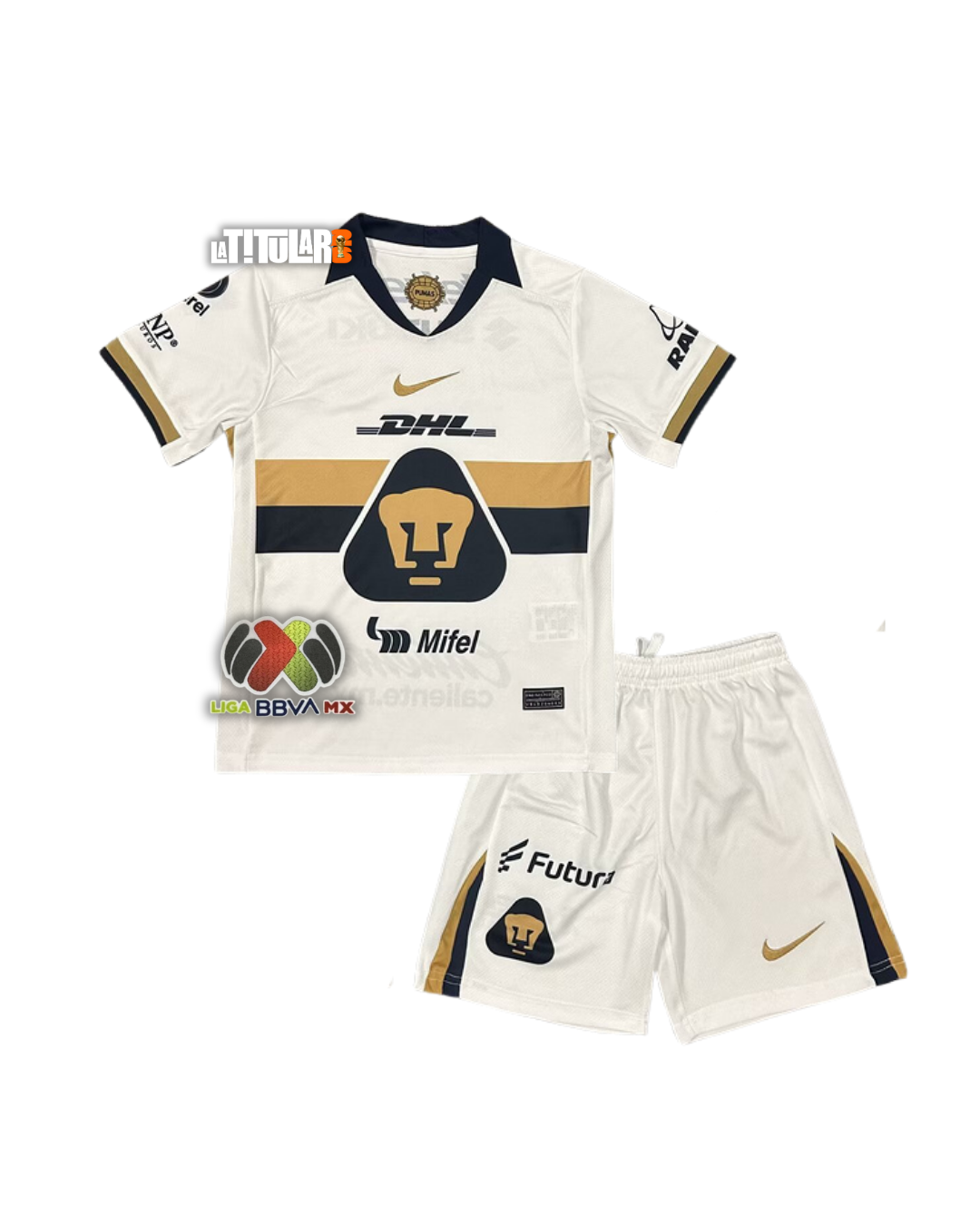 PUMAS UNAM 25/26 HOME KIDS KIT