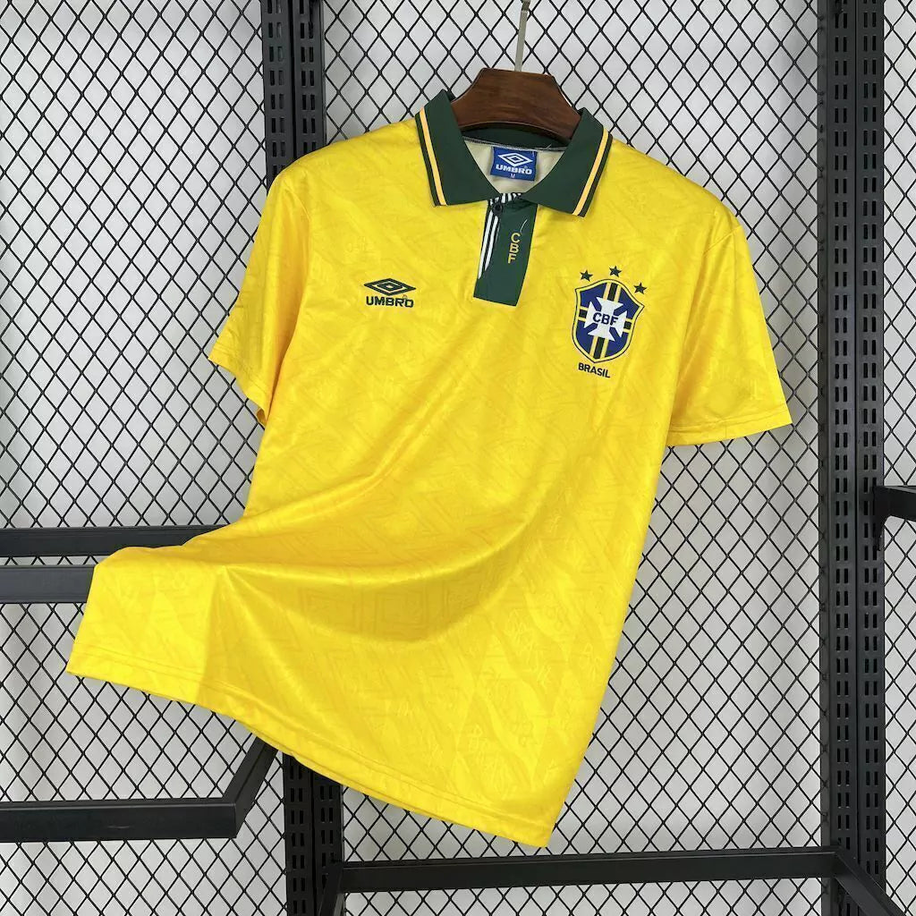 BRAZIL 91/93 RETRO HOME I JERSEY