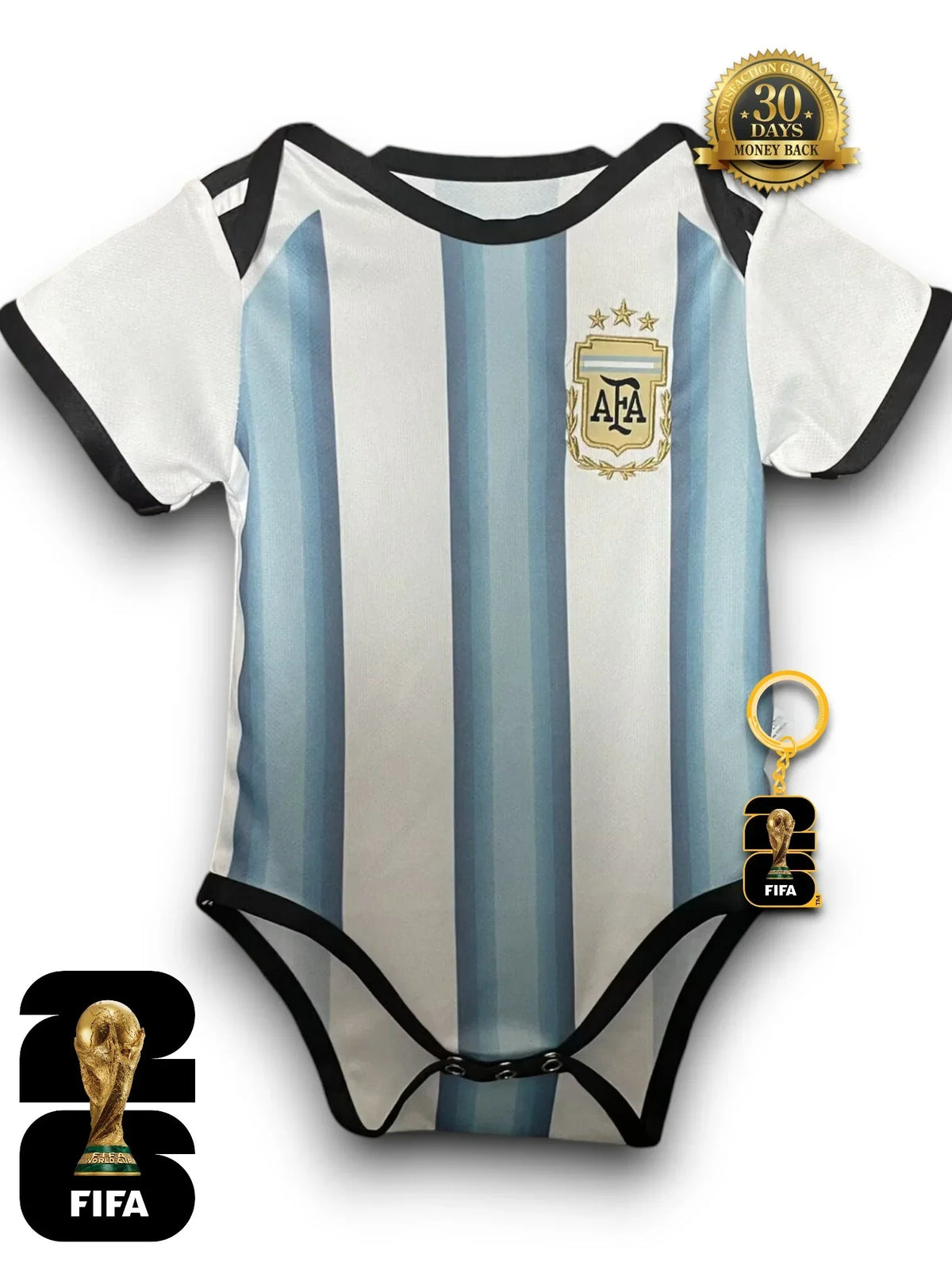 ARGENTINA 26 HOME BABY WORLD CUP JERSEY