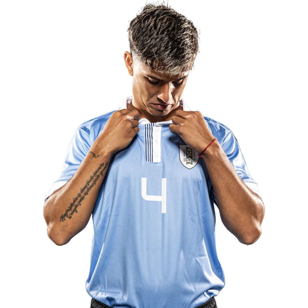 URUGUAY 24 UEFA BLUE COMMEMORATIVE JERSEY