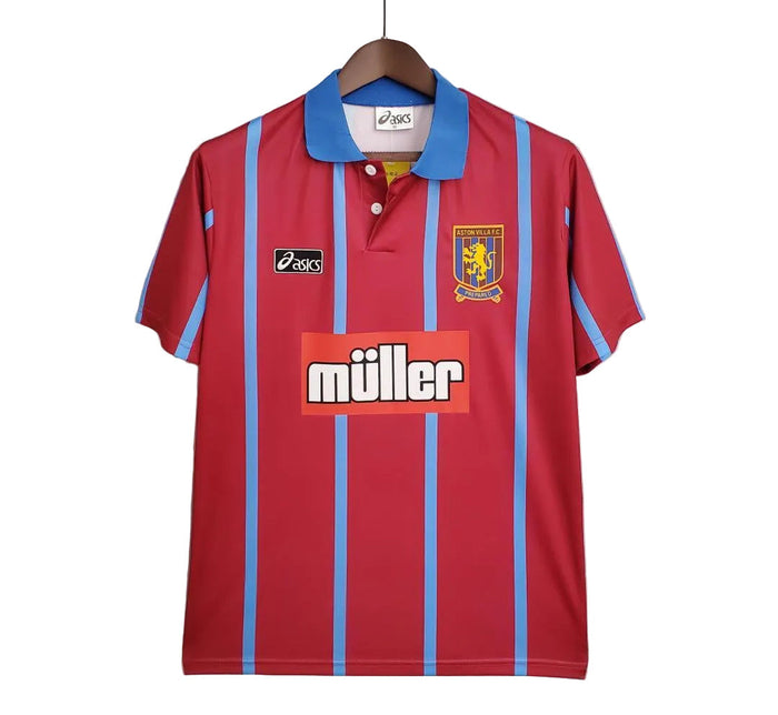 ASTON VILLA 93/95 RETRO HOME JERSEY