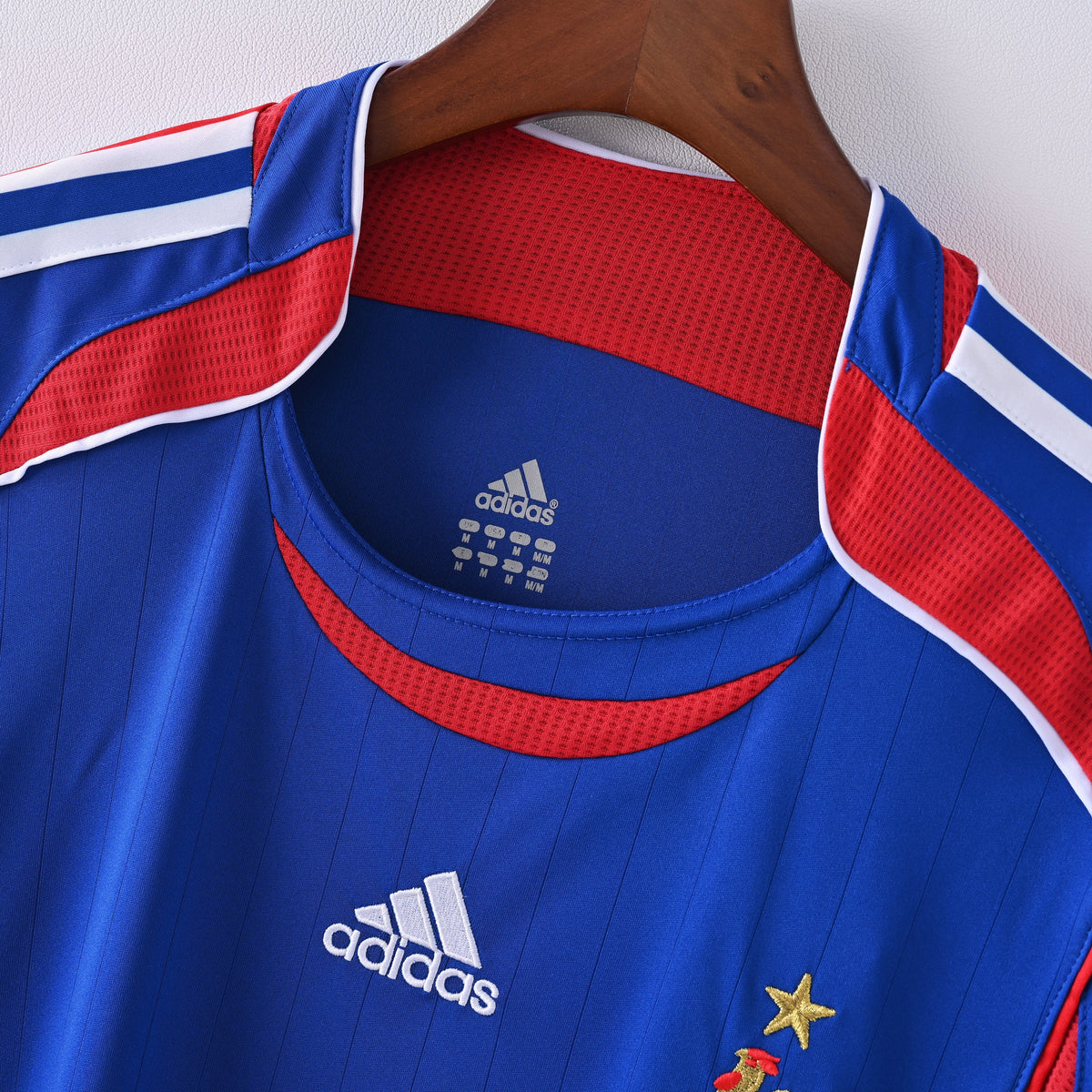 FRANCE 06 RETRO HOME WORLD CUP JERSEY