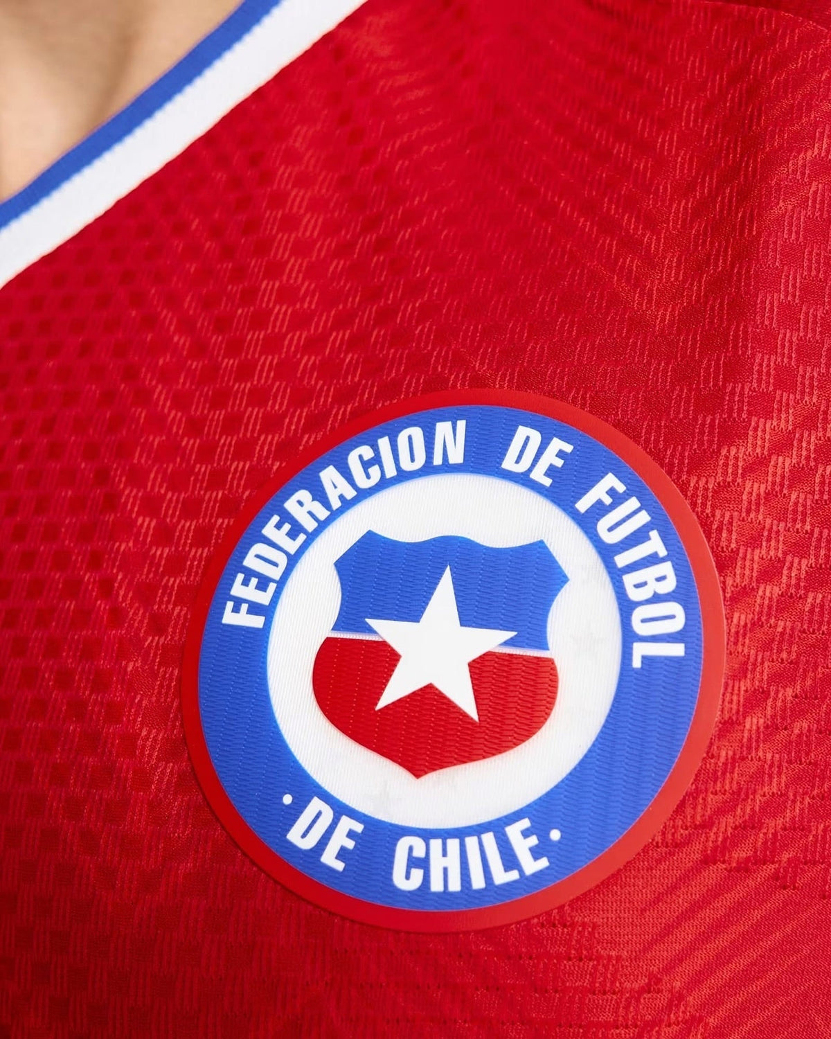 CHILE 26 HOME AUTHENTIC WORLD CUP JERSEY