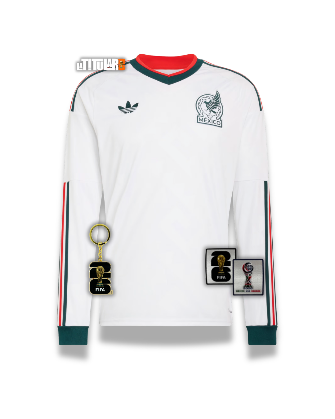 MEXICO 26 AWAY LONG SLEEVE WORLD CUP JERSEY