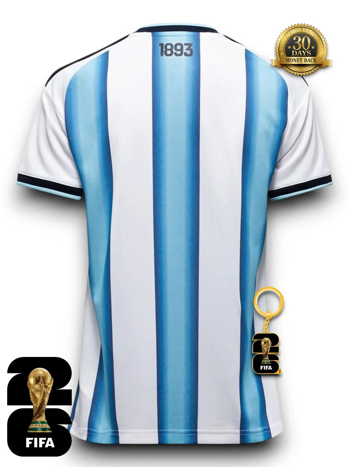 ARGENTINA 26 HOME WOMEN WORLD CUP JERSEY
