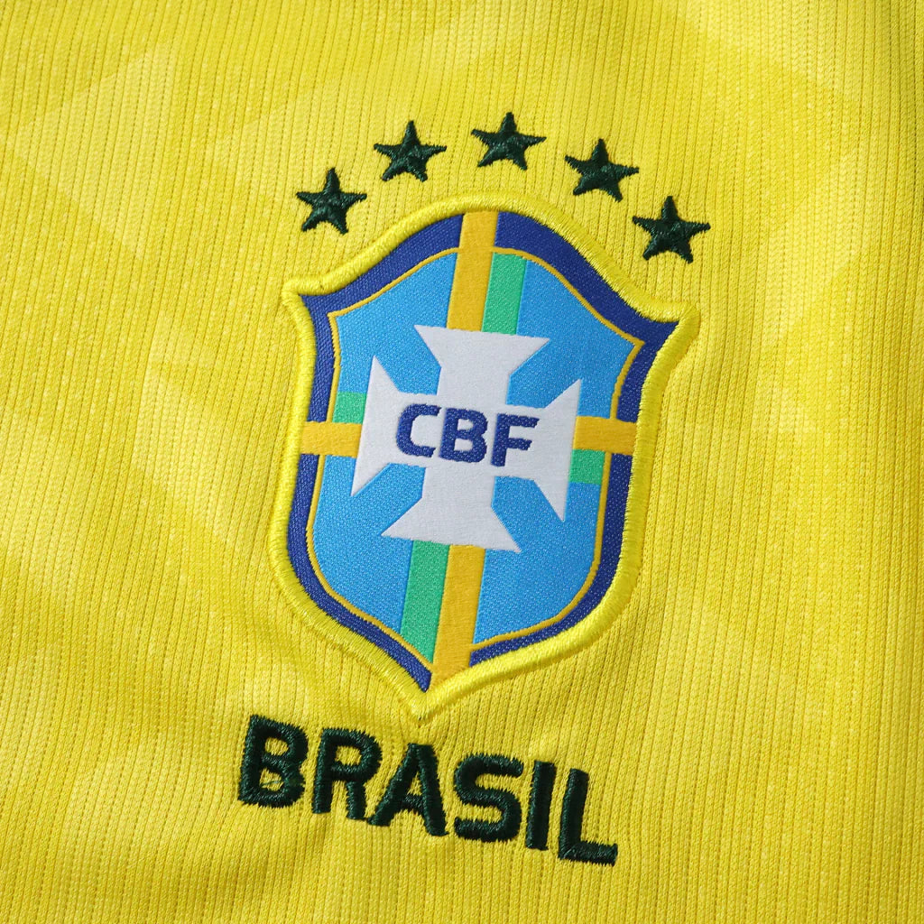 BRAZIL 26 HOME WOMEN CROPPED JERSEY