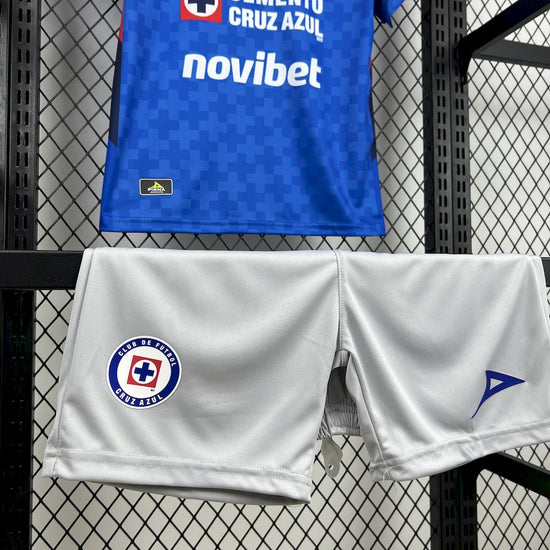 CRUZ AZUL 25/26 HOME KIDS KIT