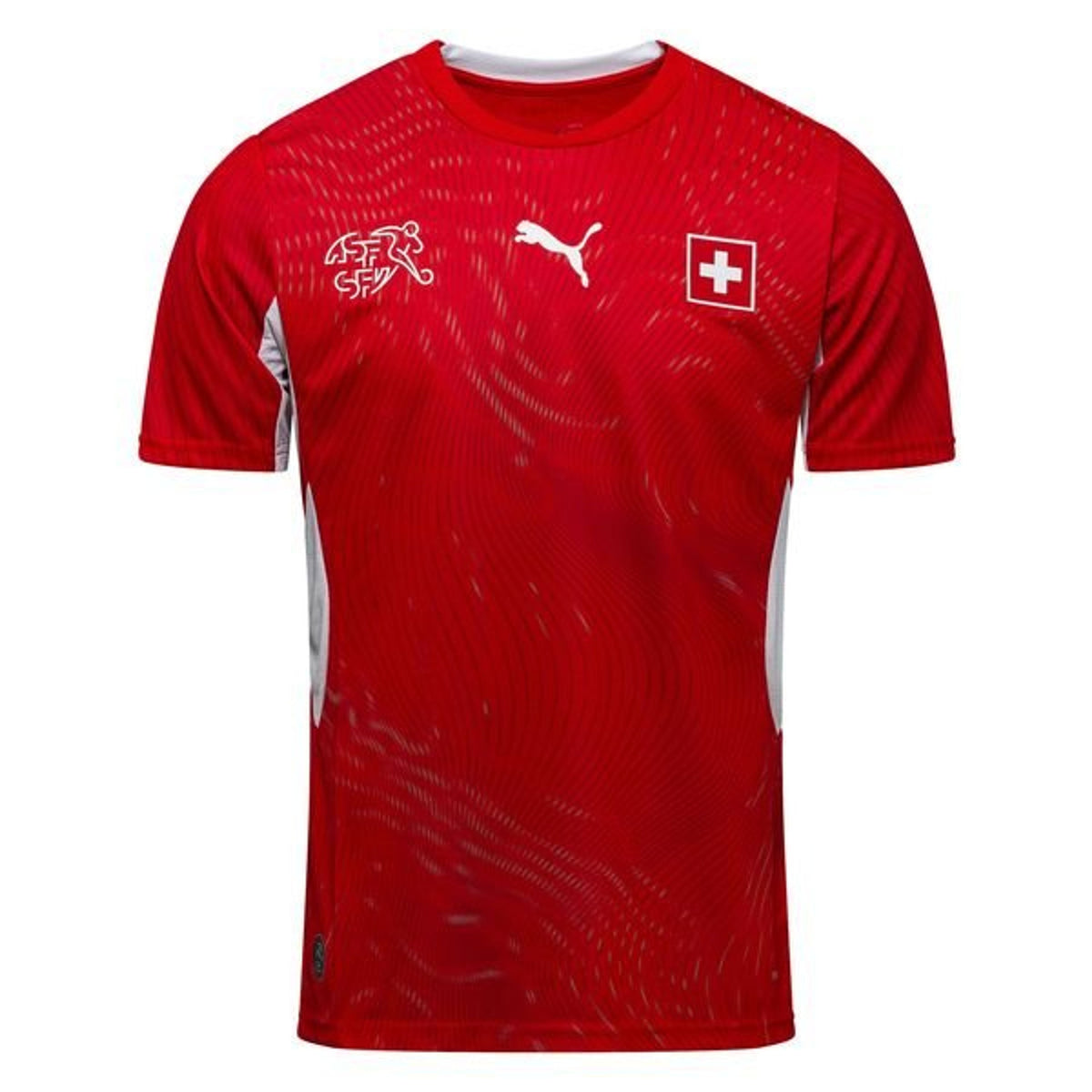 SWITZERLAND 26 HOME AUTHENTIC WORLD CUP JERSEY