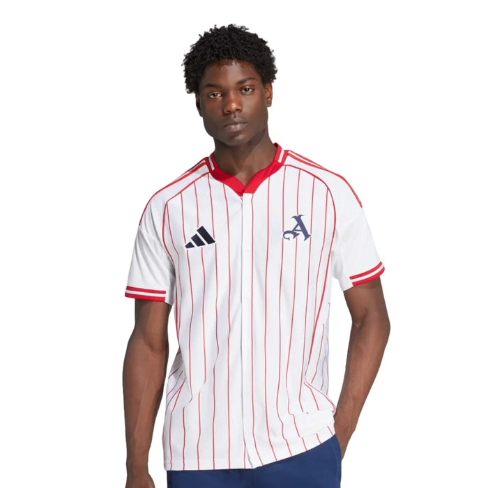 ARSENAL US PACK FULL-BUTTON BASEBALL JERSEY