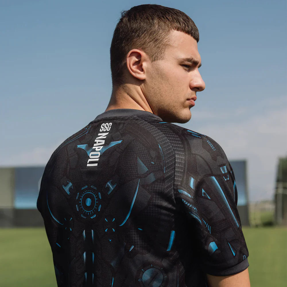 SSC NAPOLI 25/26 TRAINING EBONY JERSEY