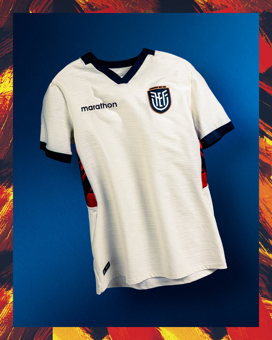 ECUADOR 26 THIRD WORLD CUP JERSEY