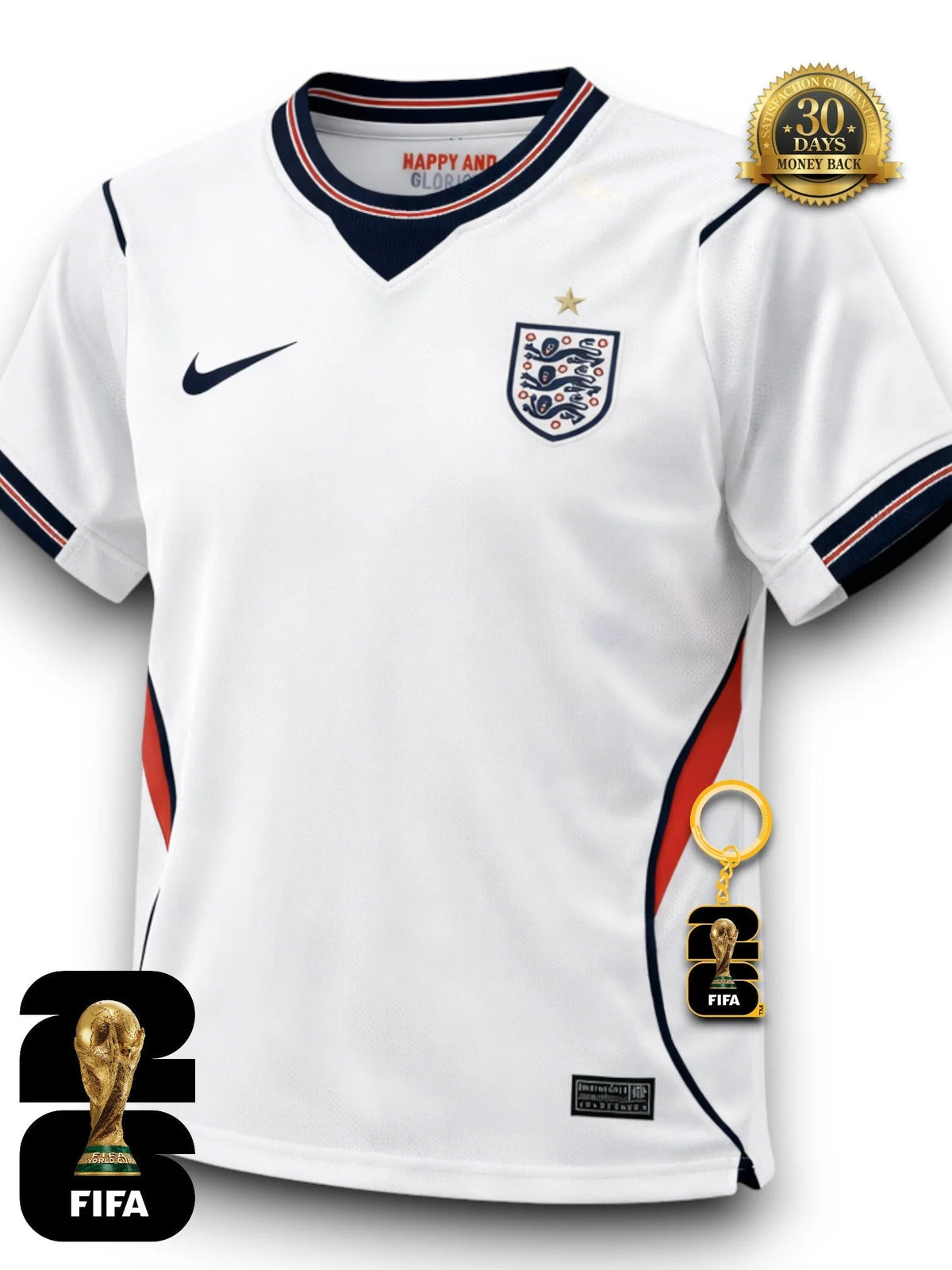 ENGLAND 26 HOME II WORLD CUP JERSEY