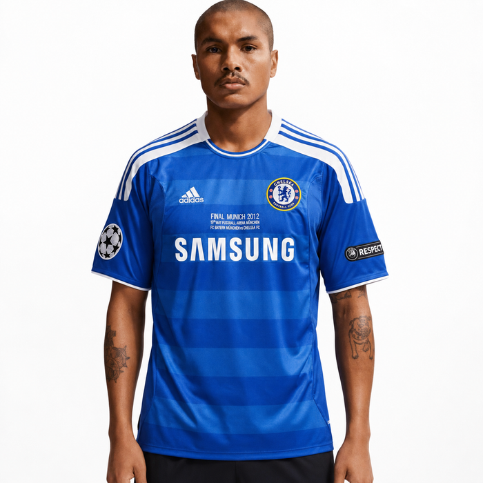 CHELSEA 12 RETRO HOME CHAMPIONS LEAGUE JERSEY