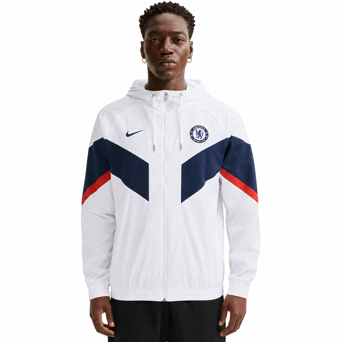 CHELSEA 25 WHITE WINDBREAKER