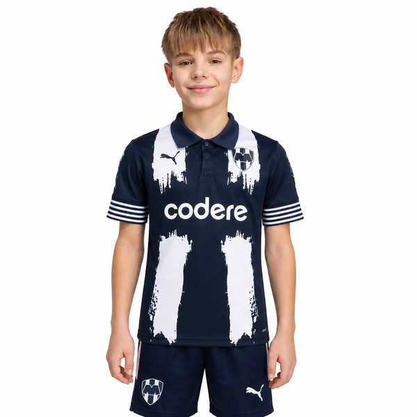 CF MONTERREY 26/27 HOME KIDS KIT