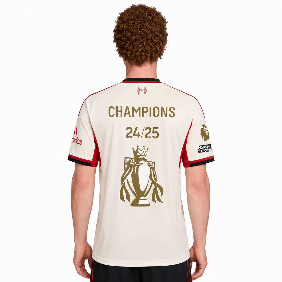 LIVERPOOL 25/26 AWAY CHAMPIONS 24/25 GOLD TROPHY JERSEY