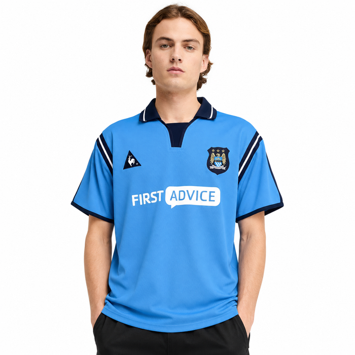 MANCHESTER CITY 02/03 RETRO HOME JERSEY
