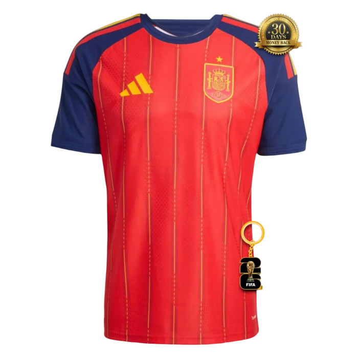 SPAIN 26 HOME WORLD CUP JERSEY