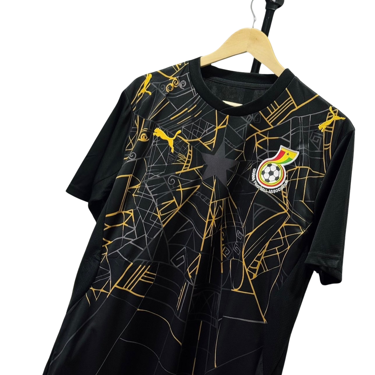 GHANA 26 BLACK SPECIAL WORLD CUP JERSEY