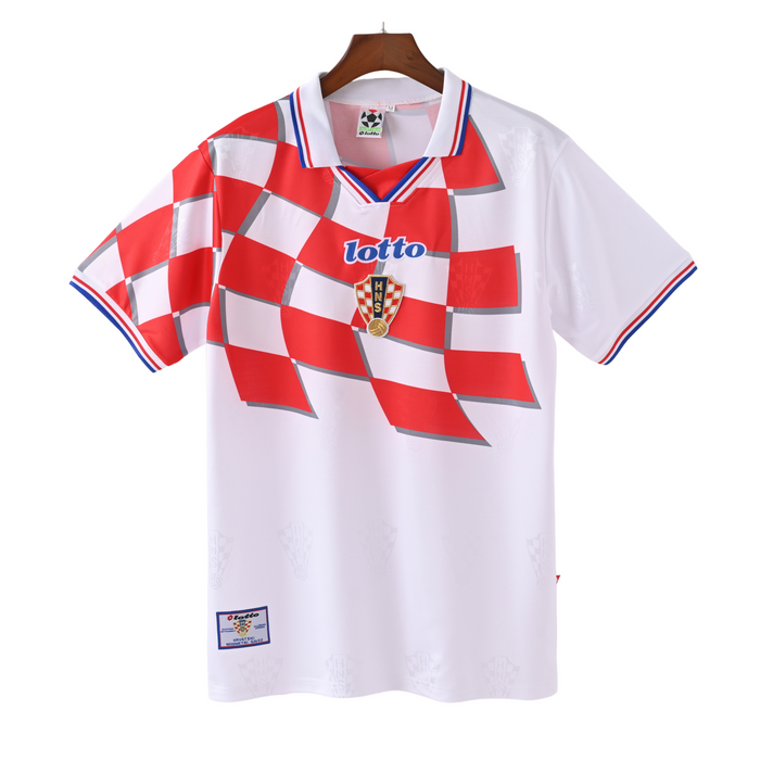 CROATIA 98 RETRO HOME JERSEY