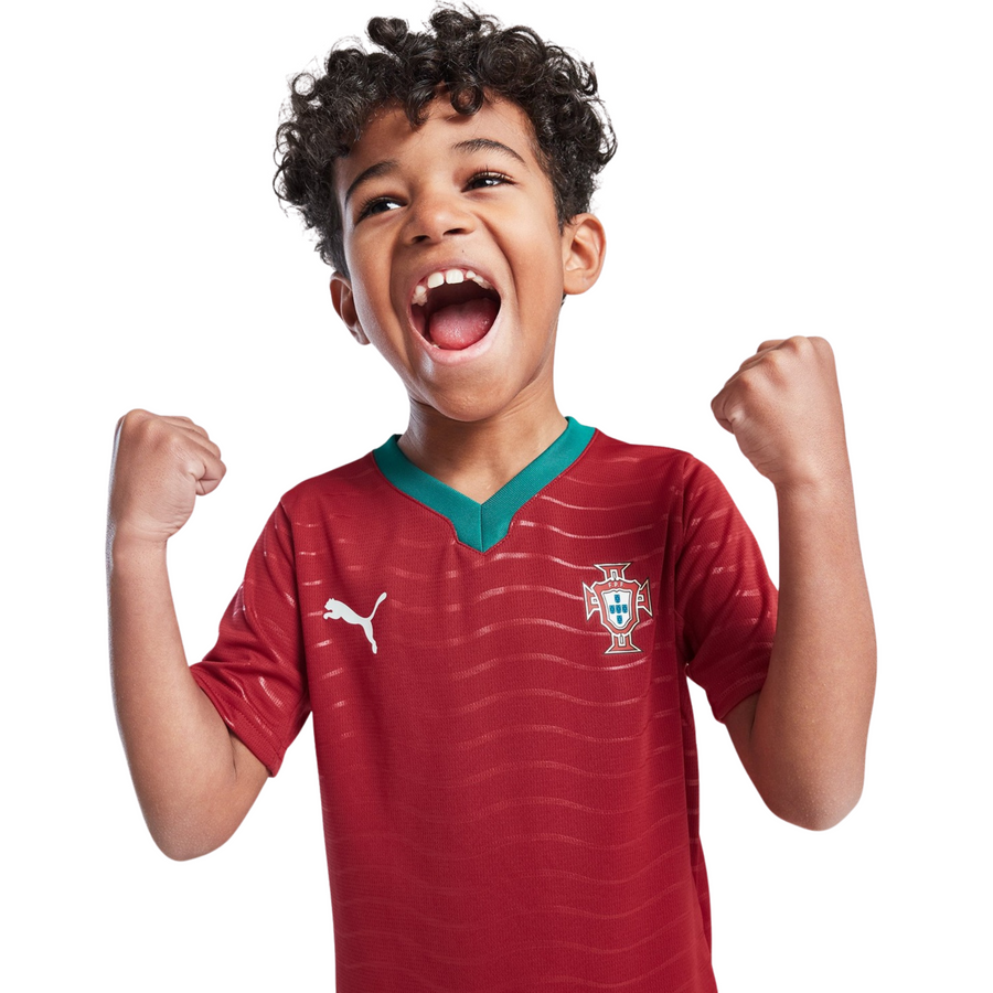 PORTUGAL 26 HOME KIDS WORLD CUP JERSEY