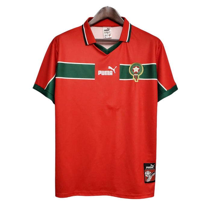 MOROCCO 98 RETRO AWAY RED JERSEY