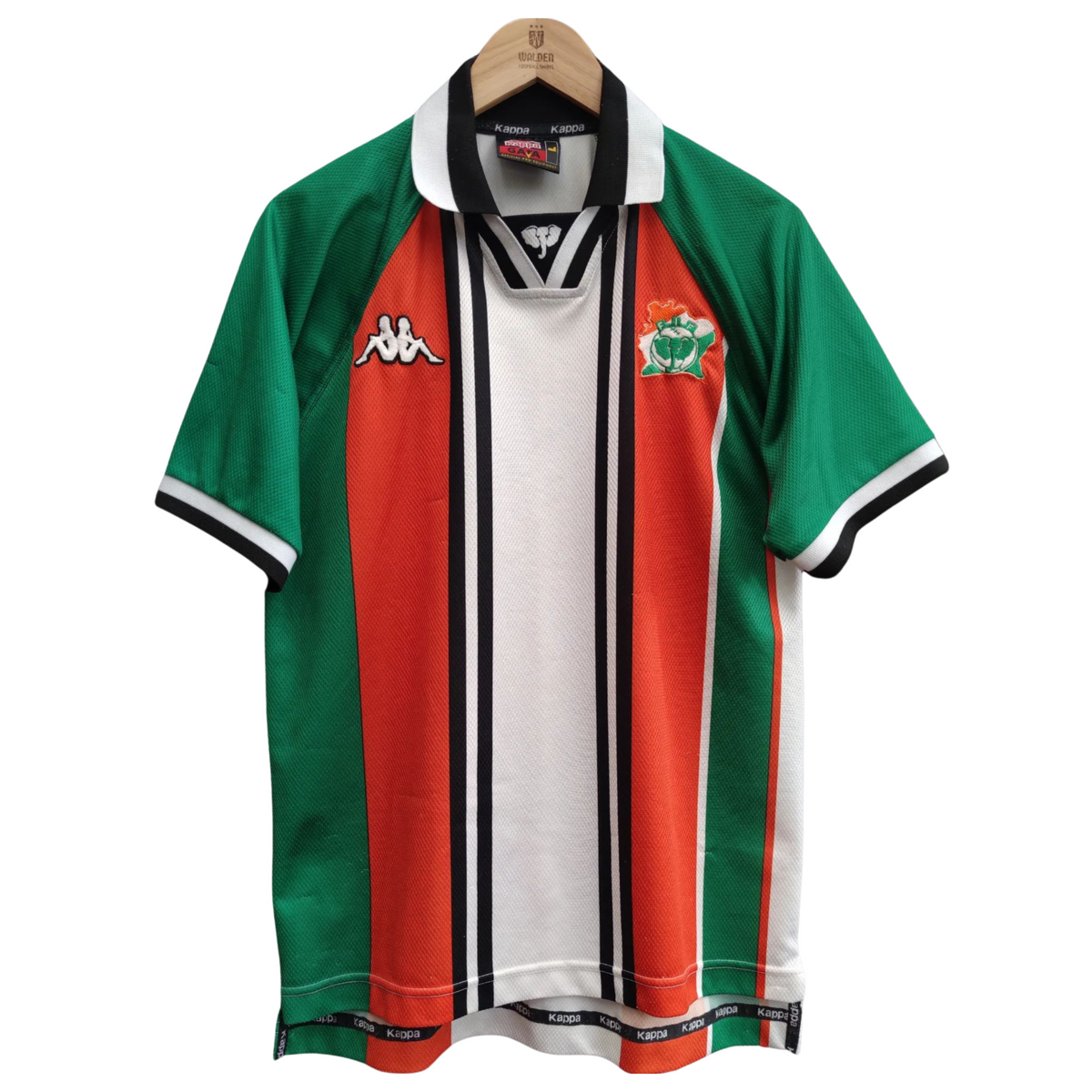 IVORY COAST 00/02 RETRO HOME KAPPA JERSEY