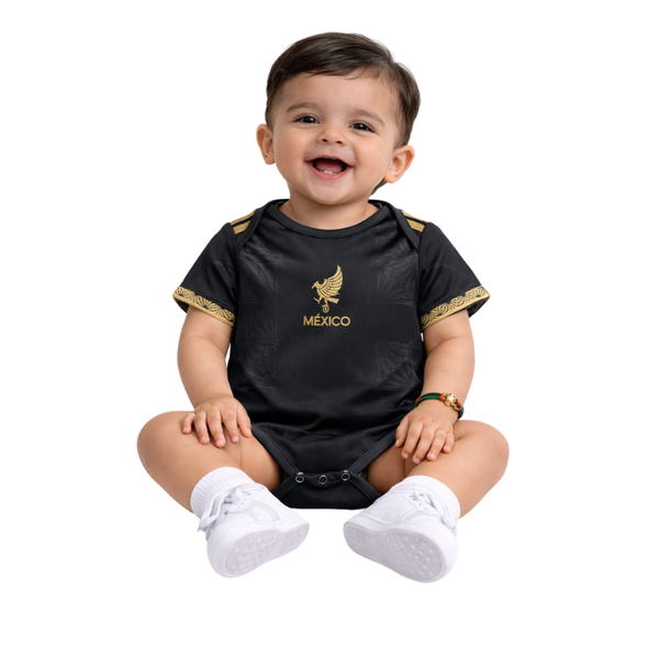 MEXICO 25/26 BLACK GOLD BABY JERSEY