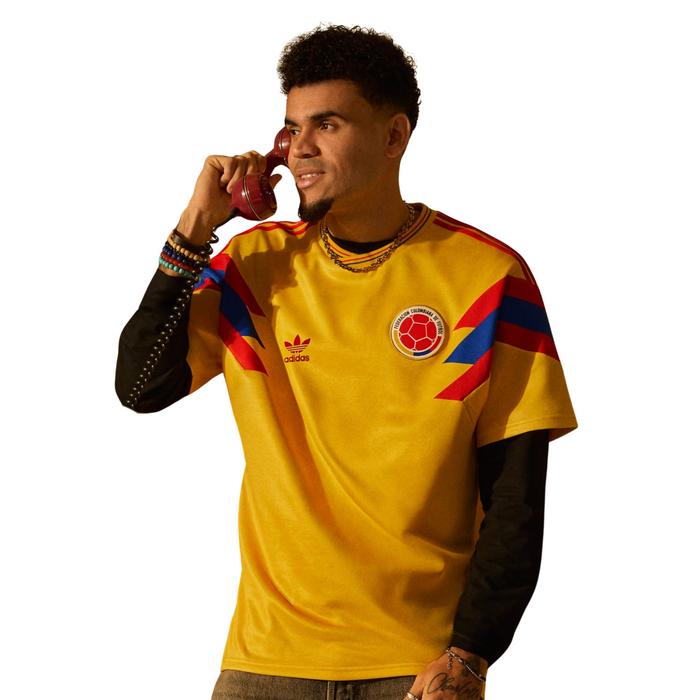 COLOMBIA 90/91 RETRO HOME JERSEY