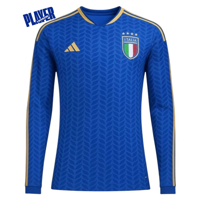 ITALY 26 LONG SLEEVE AUTHENTIC WORLD CUP JERSEY