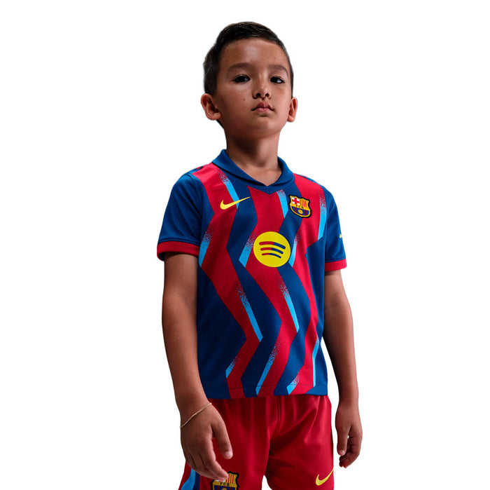 BARCELONA 25/26 FOURTH KIDS JERSEY