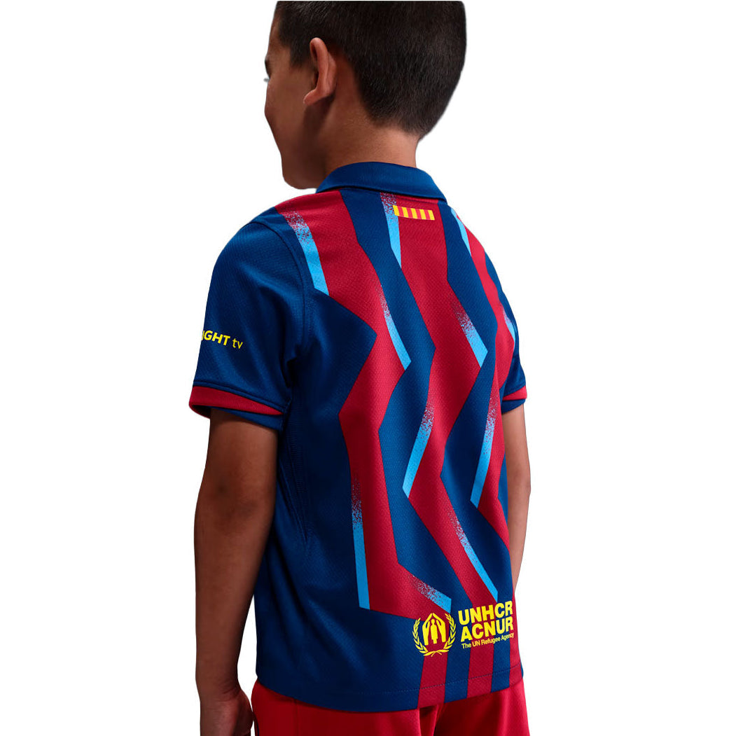 BARCELONA 25/26 FOURTH KIDS JERSEY