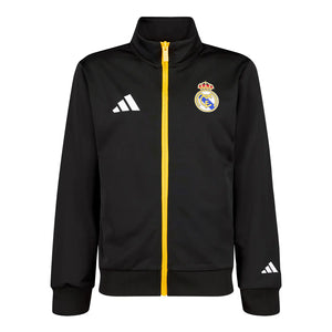 REAL MADRID X MARVEL TRACK TOP 25/26 ADIDAS BLACK KIDS JERSEY