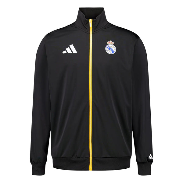 REAL MADRID X MARVEL TRACK TOP 25/26 ADIDAS BLACK JERSEY