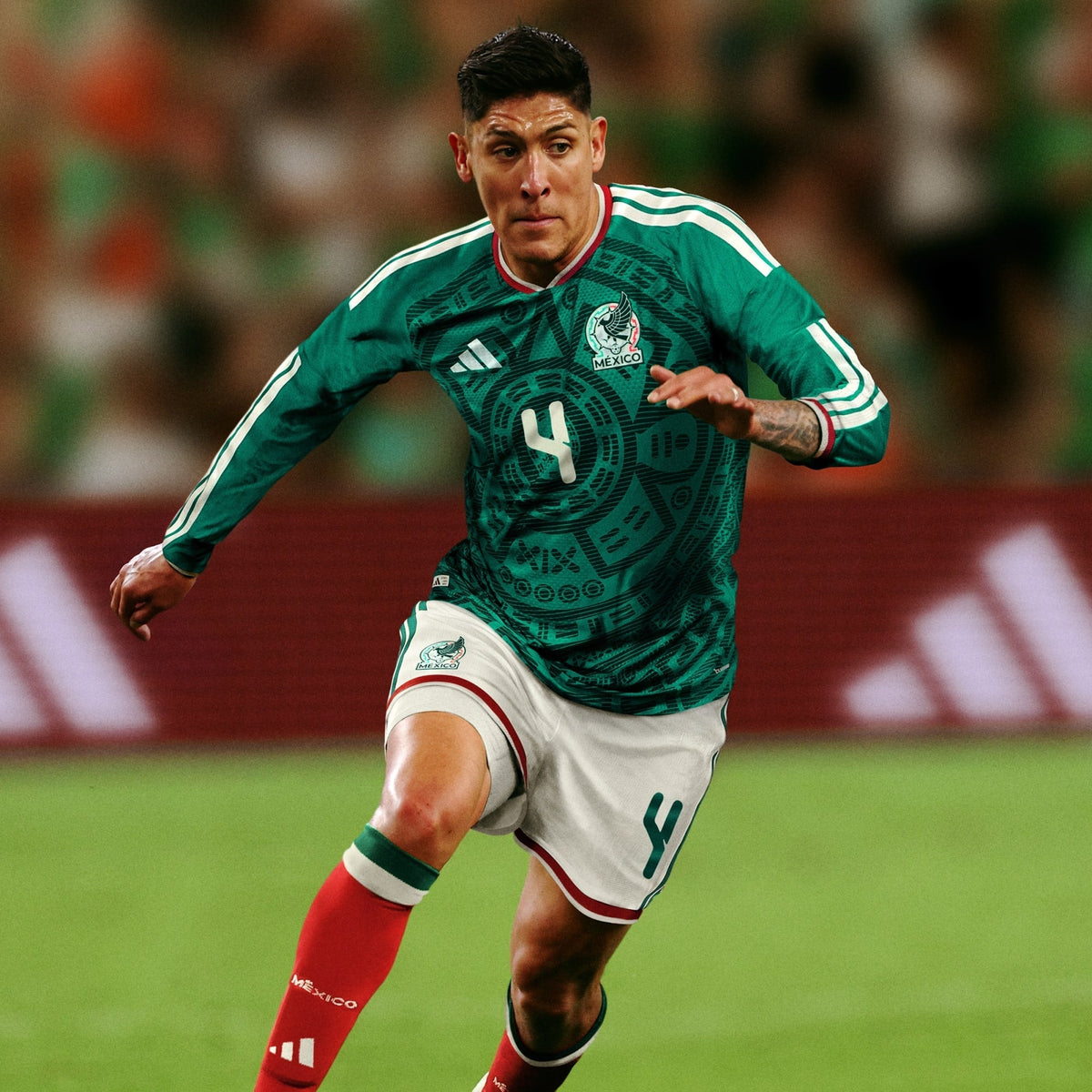 MEXICO 26 HOME LONG SLEEVE AUTHENTIC WORLD CUP JERSEY