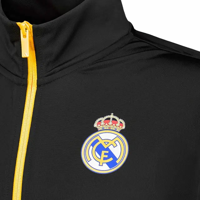 REAL MADRID X MARVEL TRACK TOP 25/26 ADIDAS BLACK JERSEY