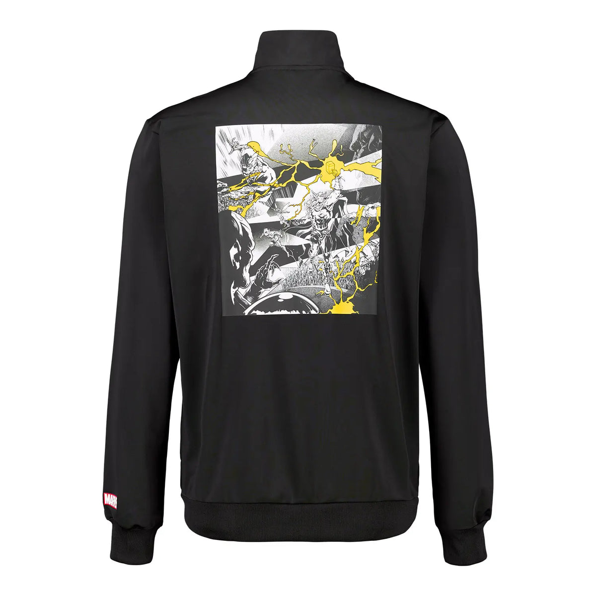 REAL MADRID X MARVEL TRACK TOP 25/26 ADIDAS BLACK JERSEY
