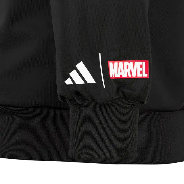 REAL MADRID X MARVEL TRACK TOP 25/26 ADIDAS BLACK JERSEY