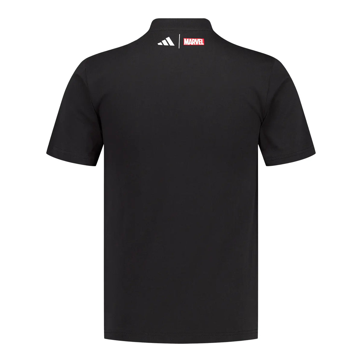 REAL MADRID X MARVEL T-SHIRT 25/26 ADIDAS BLACK JERSEY