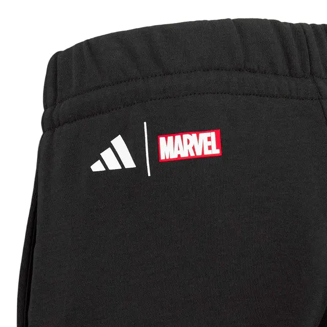 REAL MADRID X MARVEL PANTS 25/26 ADIDAS BLACK KIDS JERSEY