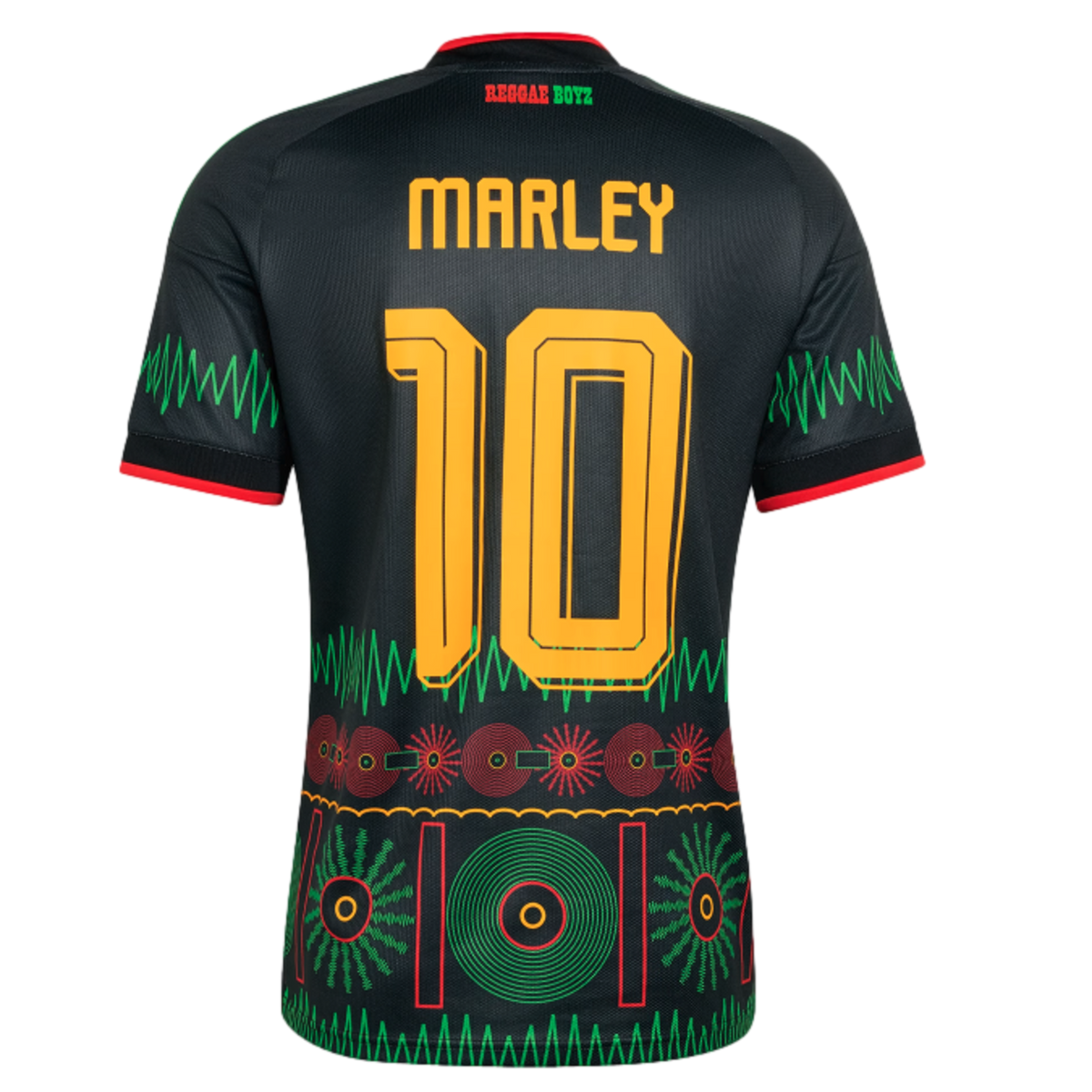 JAMAICA 26 AWAY BOB JERSEY MARLEY #10