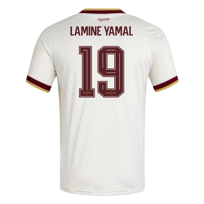 SPAIN AWAY 26 LAMINE JERSEY YAMAL #19