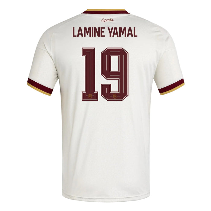 SPAIN 26 AWAY 2 STARS LAMINE YAMAL JERSEY - #19