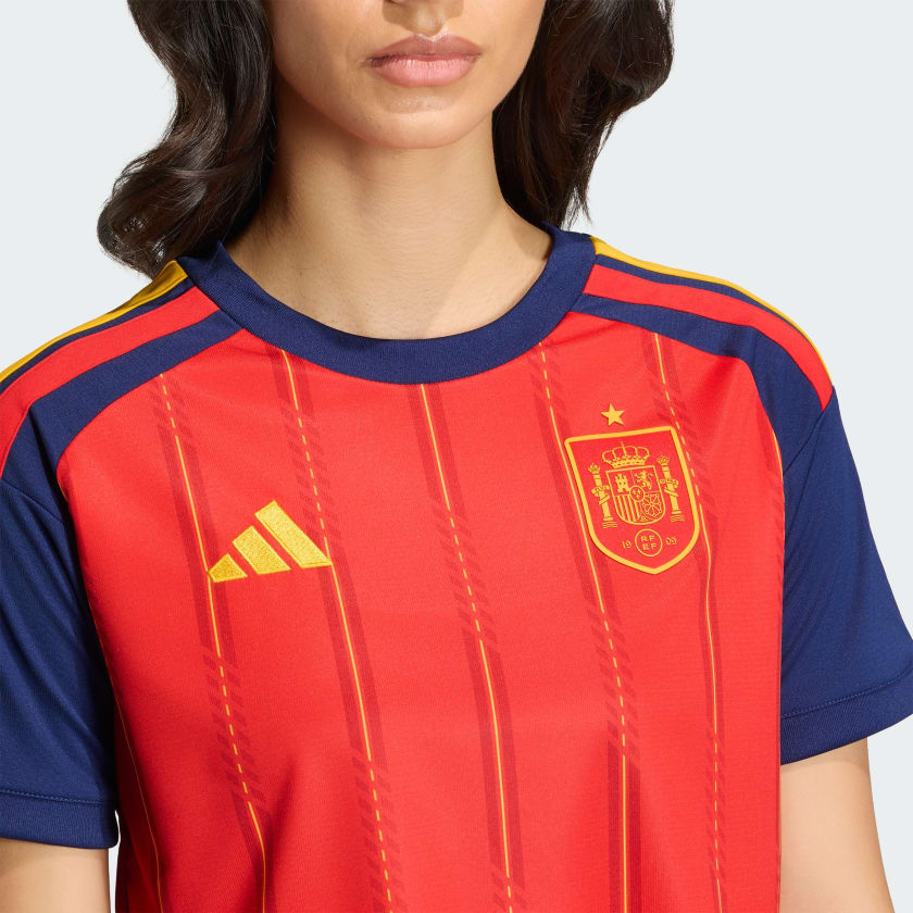 SPAIN 26 HOME CROP WORLD CUP JERSEY